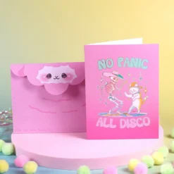 Kort med kuvert - No panic all disco