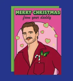 Kort med kuvert - Xmas Daddy