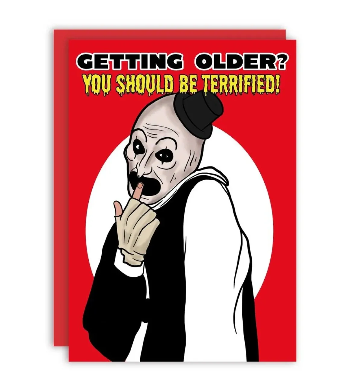 Kort med kuvert - You Should Be Terrified