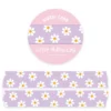 Lilac Daisies Washi Tape