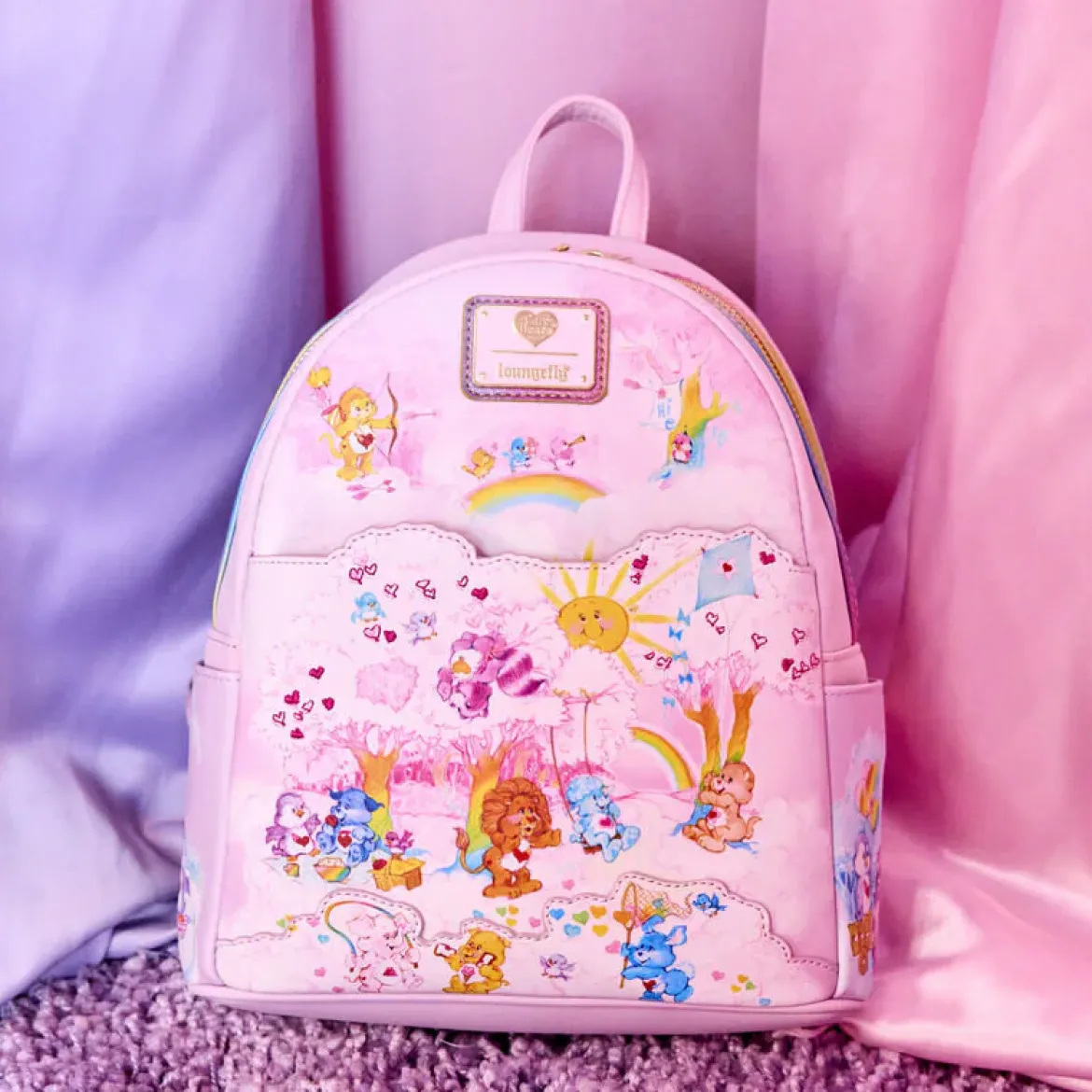 Loungefly Mini Backpack, Care Bear Cousins