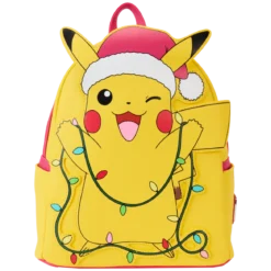 Loungefly Mini Backpack, Pikachu Christmas Lights