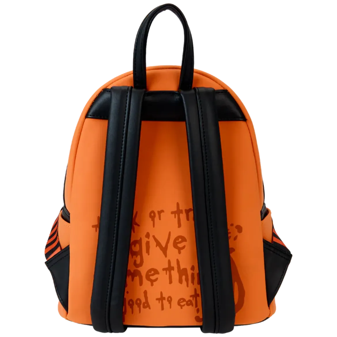 Loungefly Mini Backpack, Trick ´R Treat Flaming Pumpkin Head