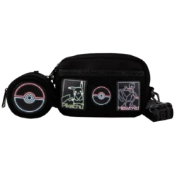 Loungefly Pikachu & Mewtwo Sling Crossbody Bag