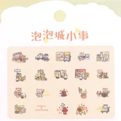 Lösa stickers - Animals at work (3658)