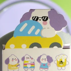 Lösa stickers - Cool summer animals