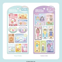 Miniature Toy Collection Stickers - Fancy Friends