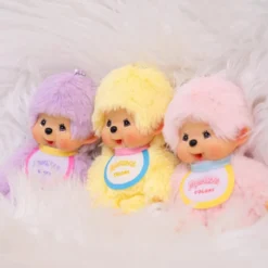 Monchhichi COLORS Purple Bag Charm