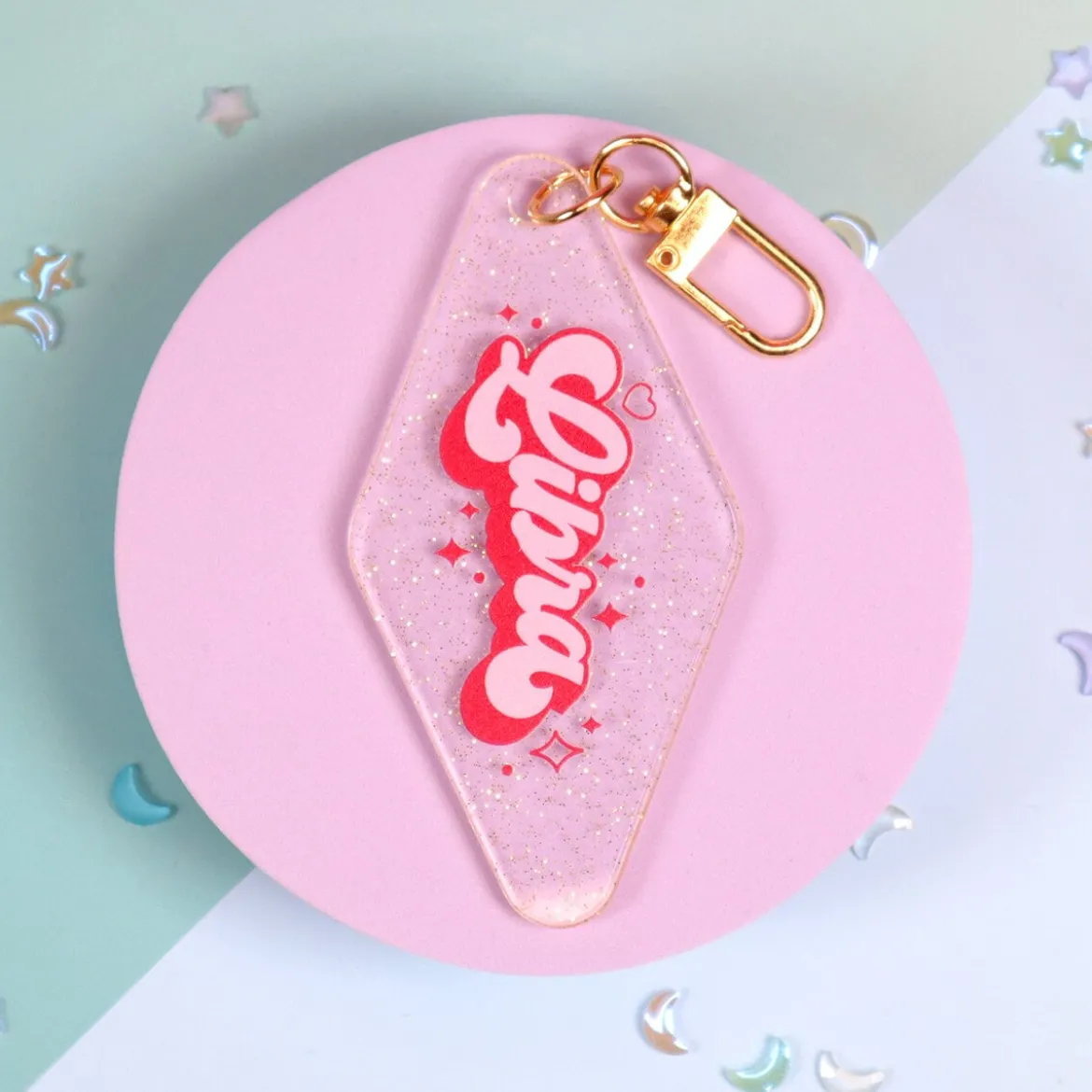 Motel key ring - Libra, vågen