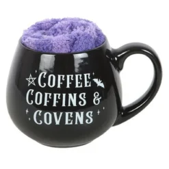 Mugg & strumpor - Coffee, Coffins & Covens 450 ml