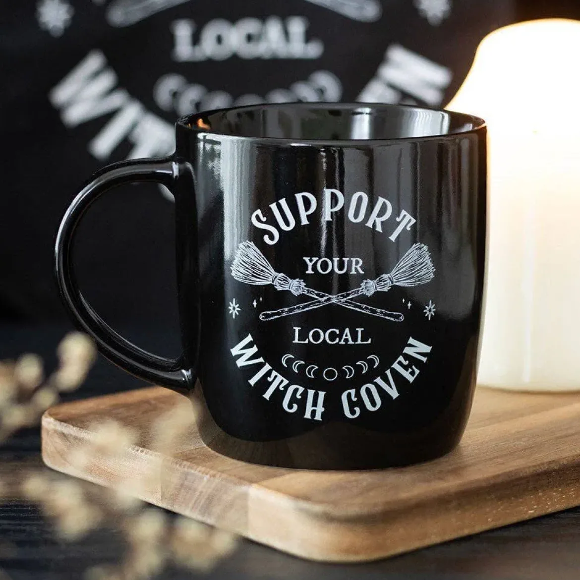 Mugg - Support Your Local Witch Coven 320 ml
