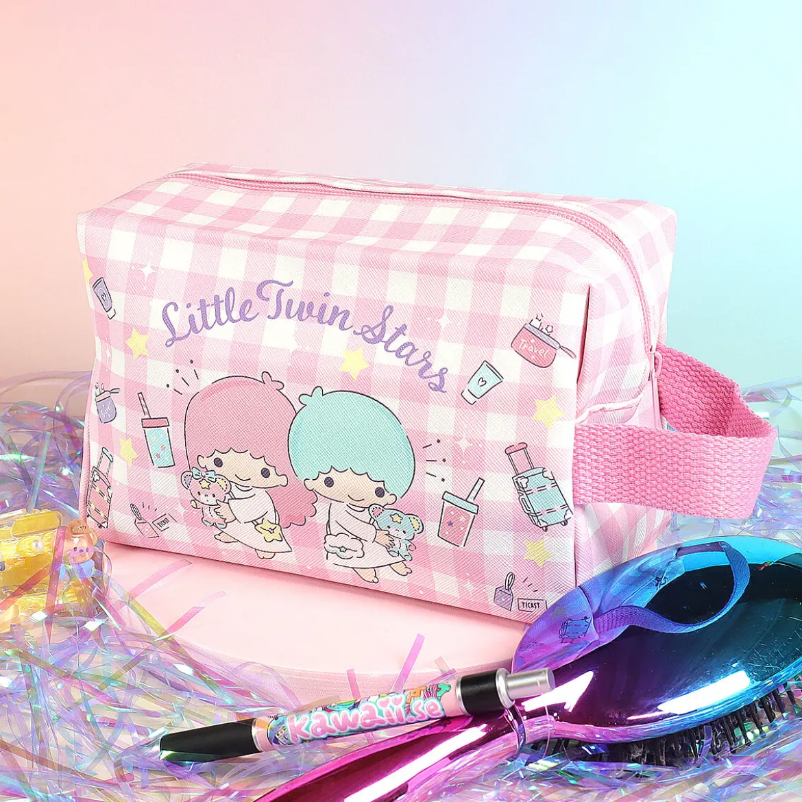 Necessär med handtag - Little Twin Stars on holiday