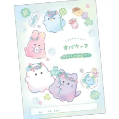 Notebook B5 - Obakenu Ghosts Lucky Shamrocks