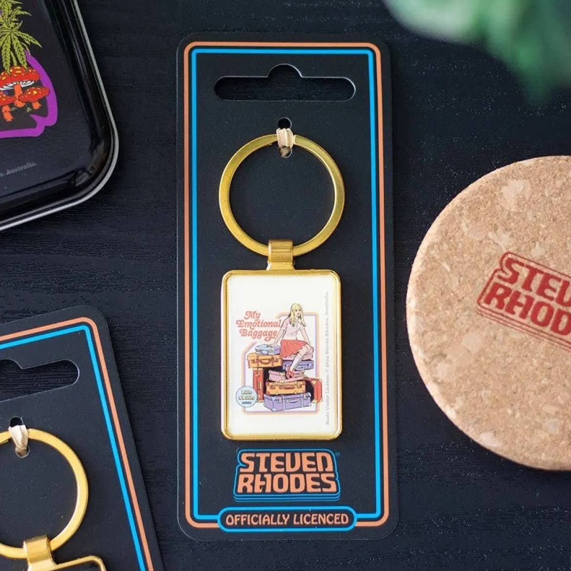 Nyckelring - My Emotional Baggage Steven Rhodes