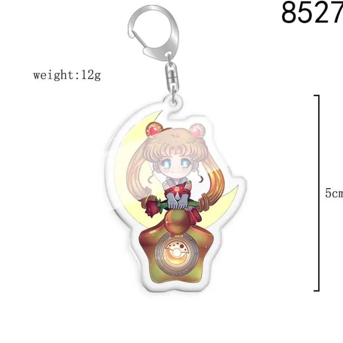 Nyckelring - Sailor Moon på Star Locket Orgel