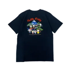 Oversize T-Shirt - Hello Kitty Mt. Fuji Navy