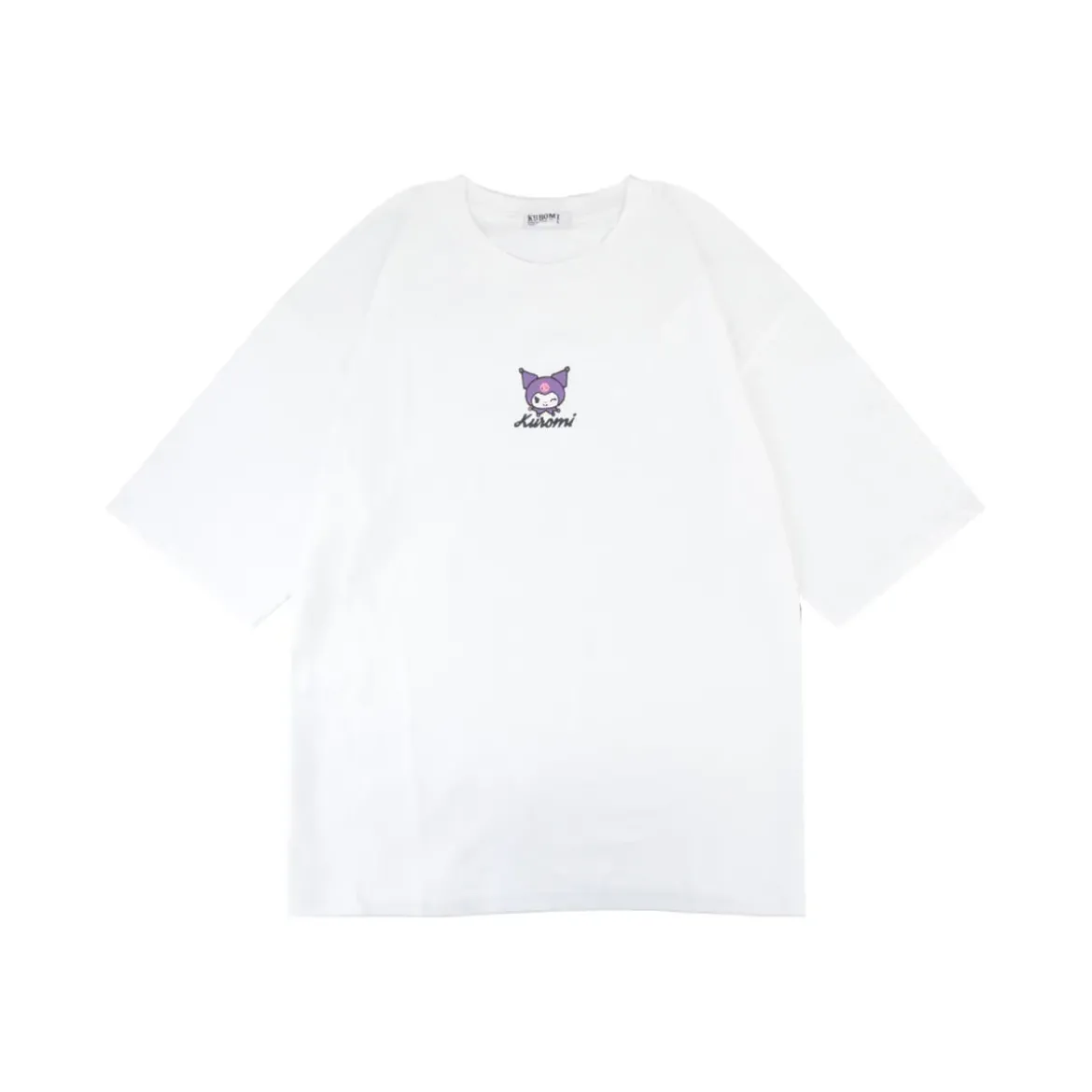 Oversize T-Shirt - Kuromi Wink White