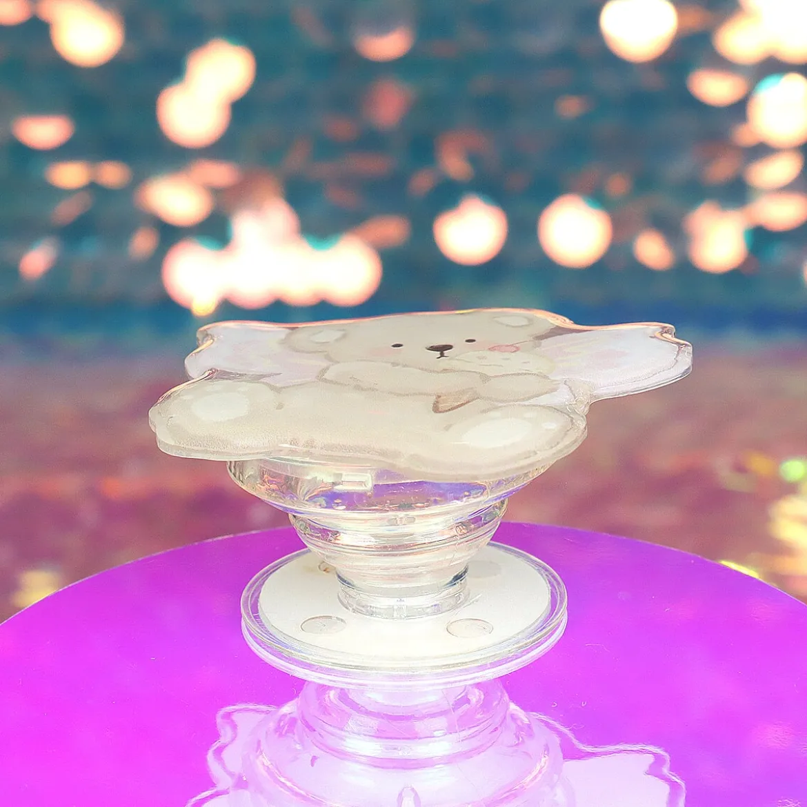 Phone Grip - Angel Teddy