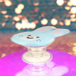Phone Grip - Blue Bunny