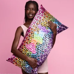 Pillowcase - Lisa Frank Rainbow Leopard