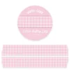 Pink Grid Washi Tape