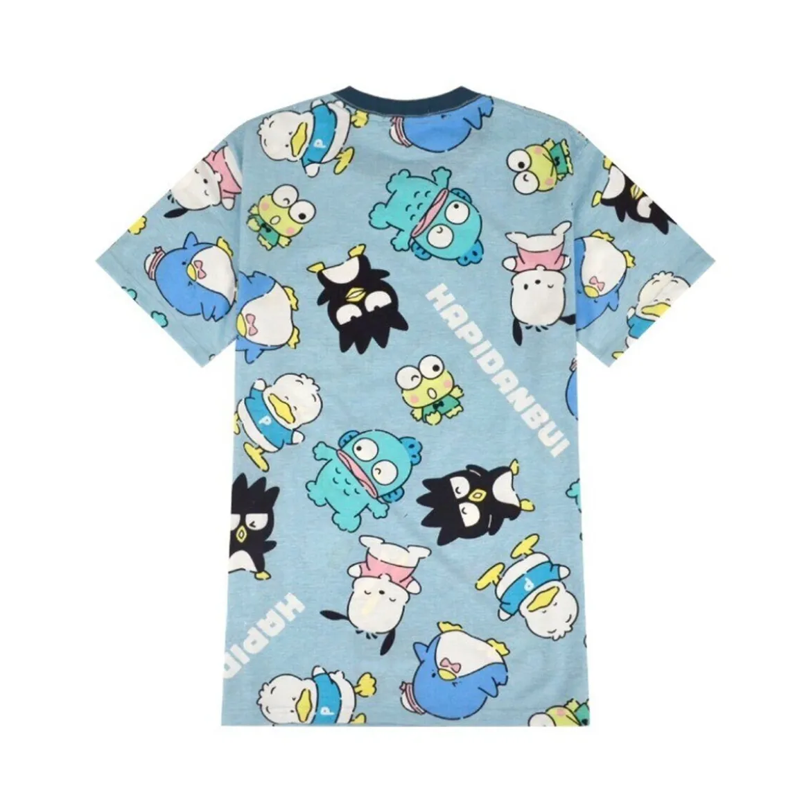 Pocket T-shirt - Sanrio Characters Blue