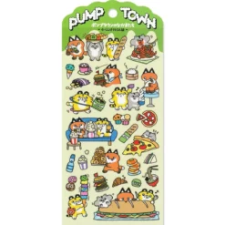 Pump Town Stickers - Trio 4