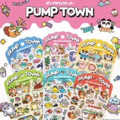 Pump Town Stickers - Trio 1
