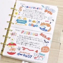 Rakugakids Stickers - Neko
