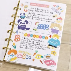 Rakugakids Stickers - Panda