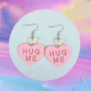 Örhängen - Hug Me hjärtan