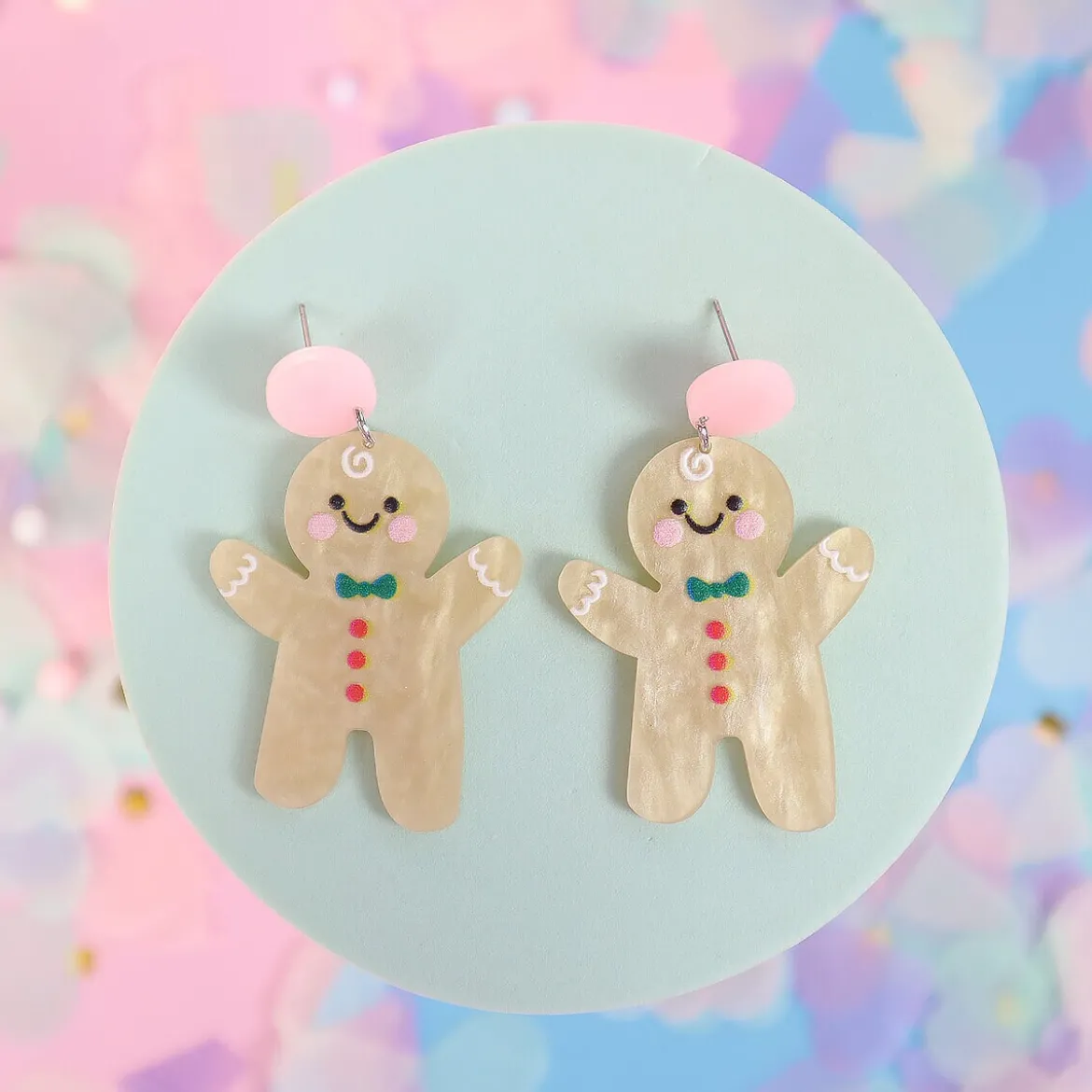 Örhängen - Pepparkaksgubbe