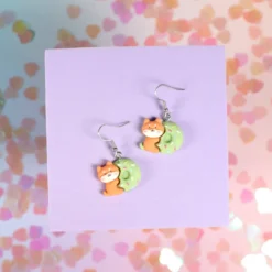 Örhängen - Shiba kramar donut