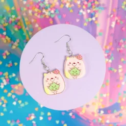 Örhängen - Sumikko Gurashi, Neko och Zassou