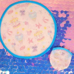 Rund fläkt - Pastel circus