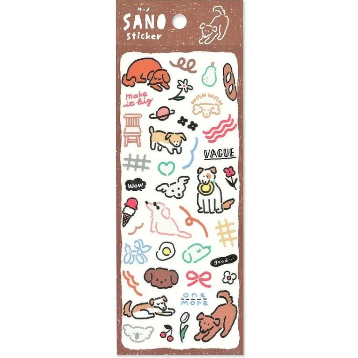 Sano Sticker - Inu 2