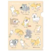 Shibanban A4 Clear File - Casual Days