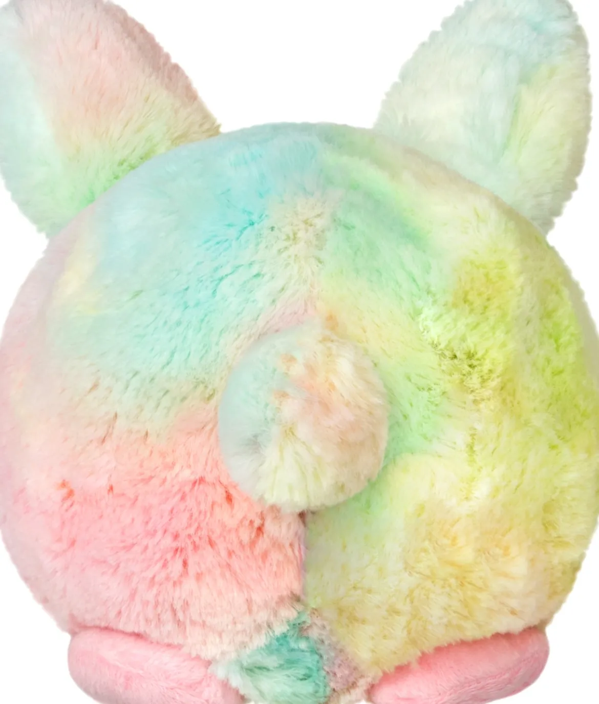 Squishable Snugglemi Snackers Fluffy Bunny - Pastel Tie Dye