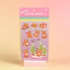 Stickersark A6 - Snowy deer