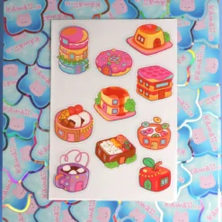 Stickersark - Yummy houses