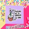 Stor Sticker - Fueling up to pretend I care