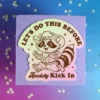 Stor sticker - Let´s do this