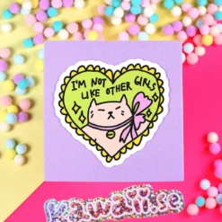 Stor Sticker - Not like other girls