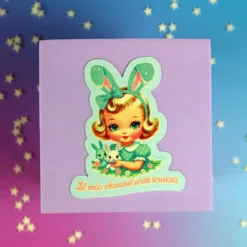 Stor sticker - Obsessed with trinkets
