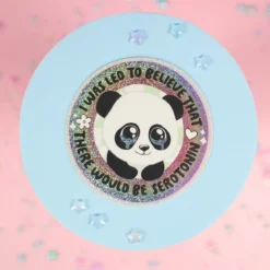 Stor sticker - Serotonin panda