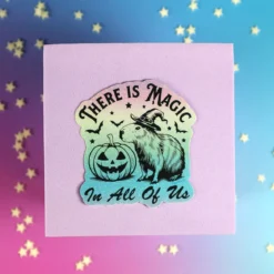 Stor sticker - There is magic