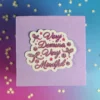 Stor sticker - Very demure