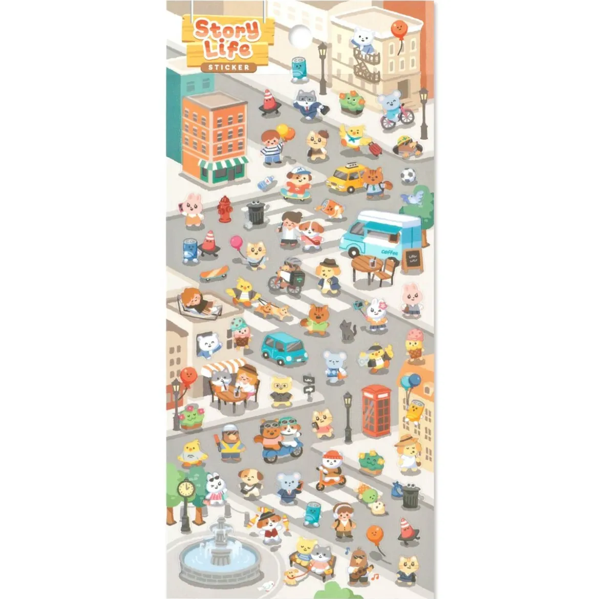Story Life Stickers - City