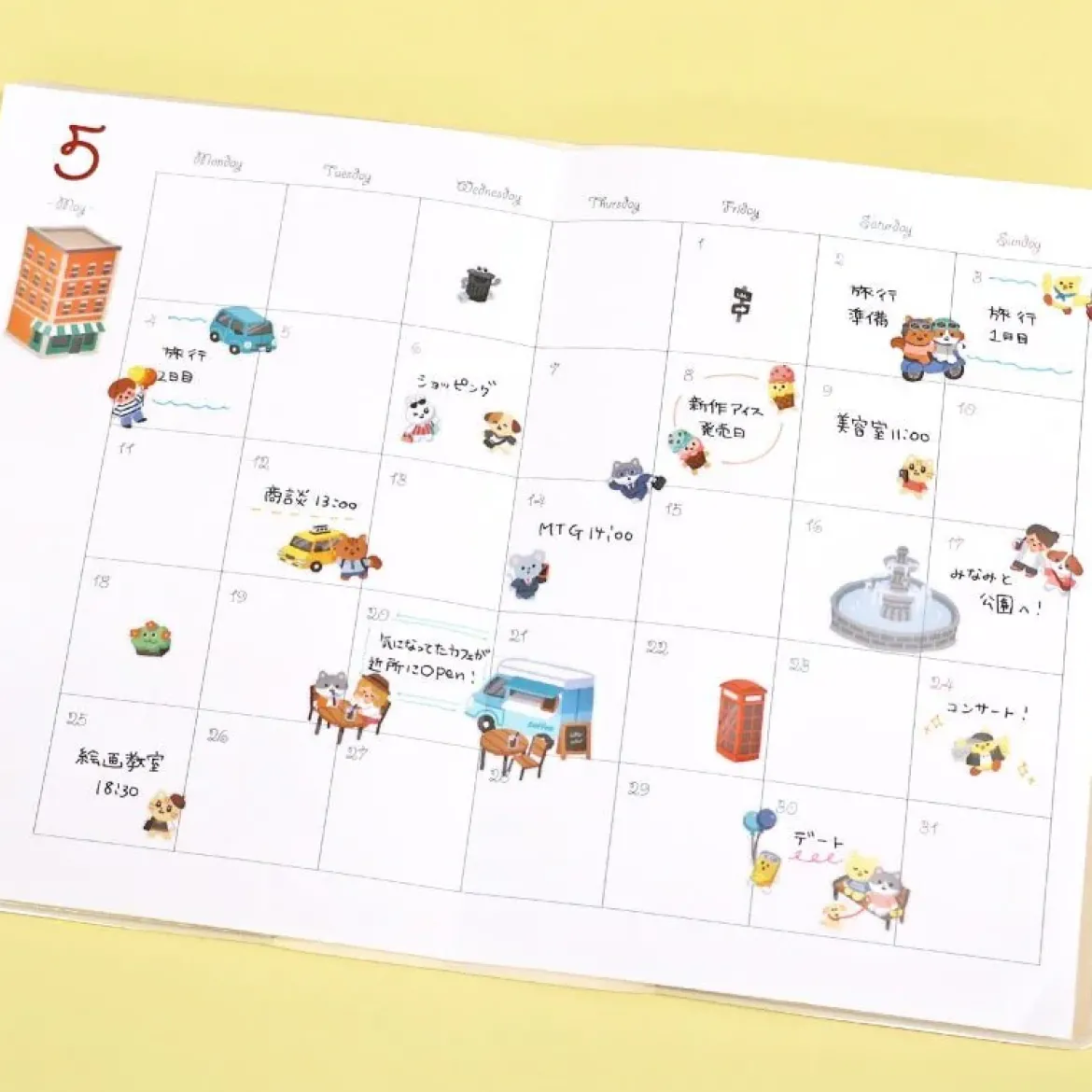 Story Life Stickers - City
