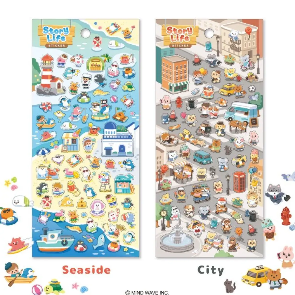Story Life Stickers - Seaside